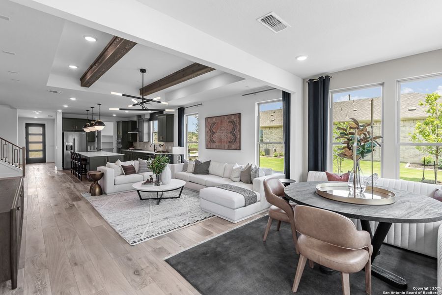 Furnished interior view inside a new home in Del Webb New Braunfels at Veramendi, New Braunfels (Image 15).