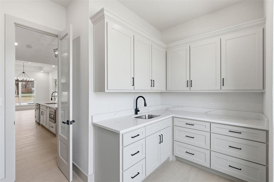 Furnished interior view inside a new home in , Fort Worth (Image 14).