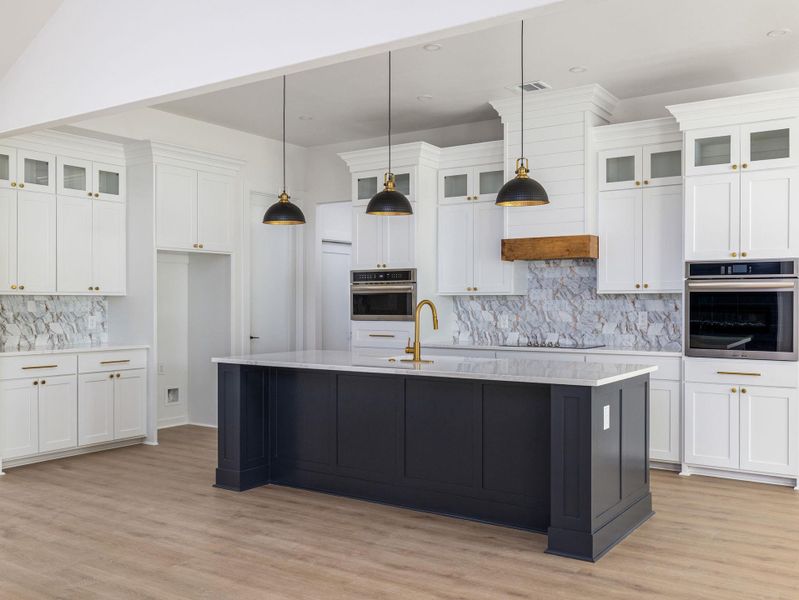 Kitchen showcasing all of the beautiful cabinets and counter space Kitchen showcasing all of the beautiful cabinets and counter space