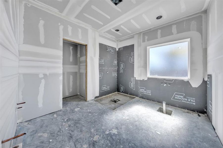 In-progress construction of a new home in , Bluff Dale, TX (Image 13).