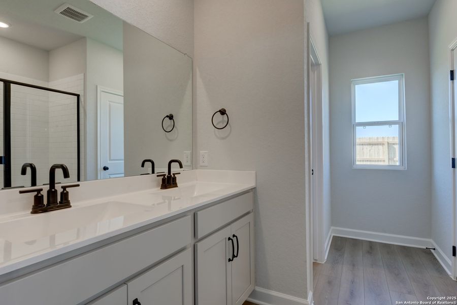 Furnished interior view inside a new home in Cordova Trails, Seguin (Image 6).