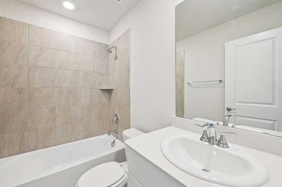 Photo is not of the actual home, but is an inspirational photo of builder’s model home and may depict options, furnishings, and/or decorator features that are not included.