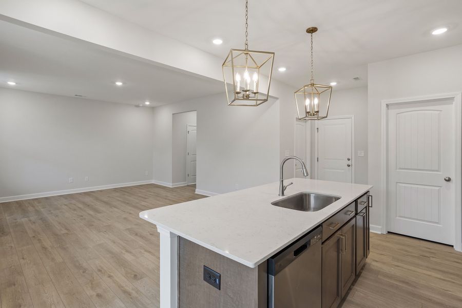 Furnished interior view inside a new home in Renaissance at White Oak, Garner (Image 8).