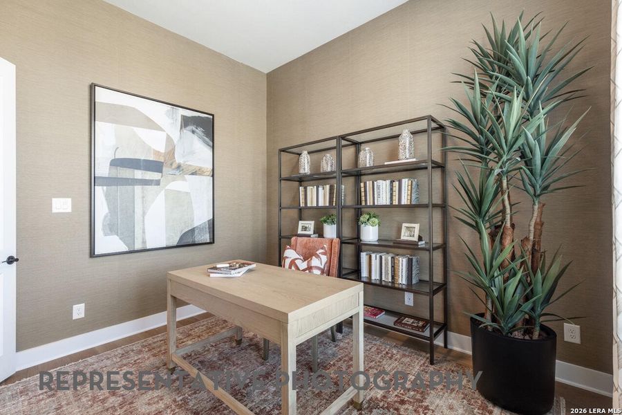 Furnished interior view inside a new home in Alsatian Oaks, Castroville (Image 29). Furnished interior view inside a new home in Alsatian Oaks, Castroville (Image 29).