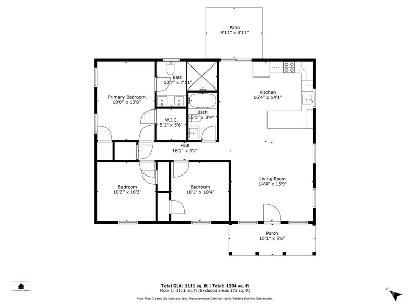2D floor plan layout of this home in , Shelby, NC (Image 3).