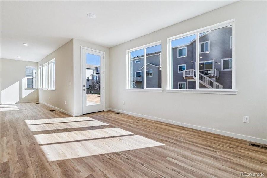 Spacious, unfurnished interior of a new home in Floret Collection at Alder Creek, Parker (Image 18).