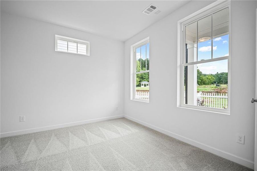 Spacious, unfurnished interior of a new home in The Village at River Green, Canton (Image 14).