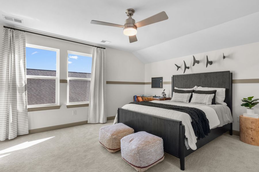 Representative furnished interior of a home built from the The Seashore by Chesapeake Homes in Coastal Club of the Carolinas, Calabash (Image 23).