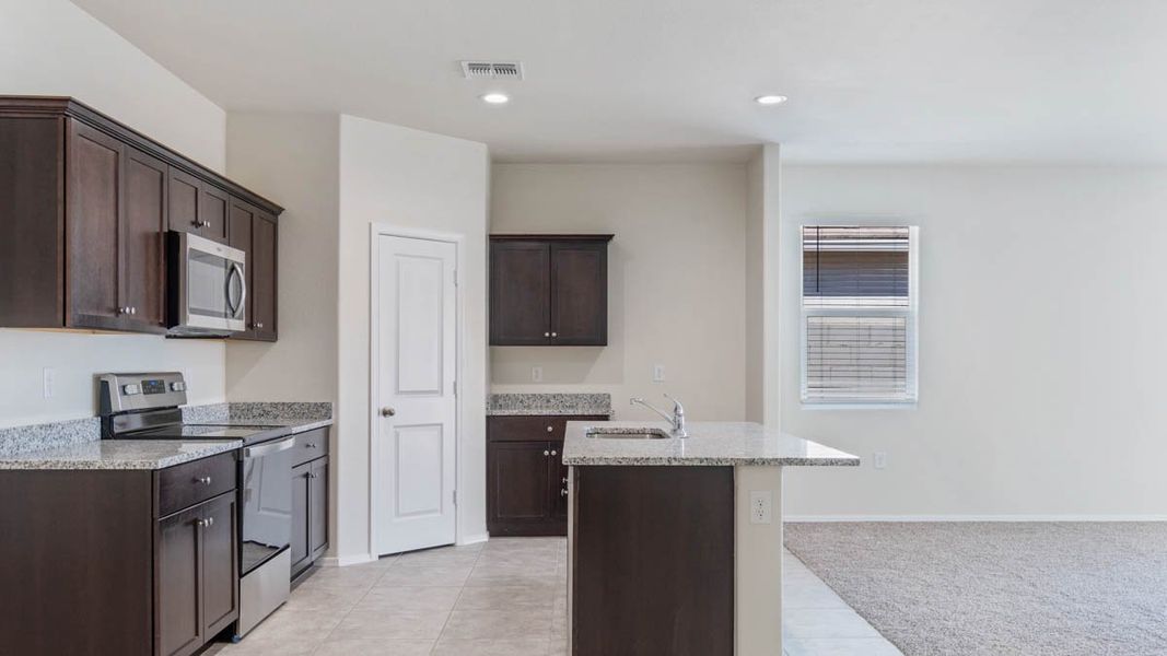 Furnished interior view inside a new home in Heartland Ranch, Coolidge (Image 6). Furnished interior view inside a new home in Heartland Ranch, Coolidge (Image 6).