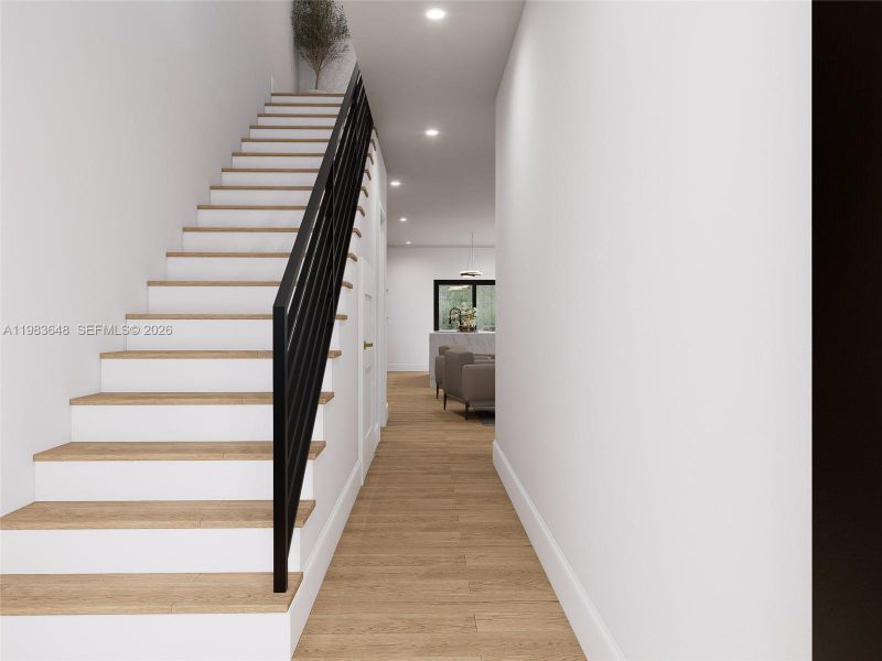 Spacious, unfurnished interior of a new home in , Miami (Image 9).