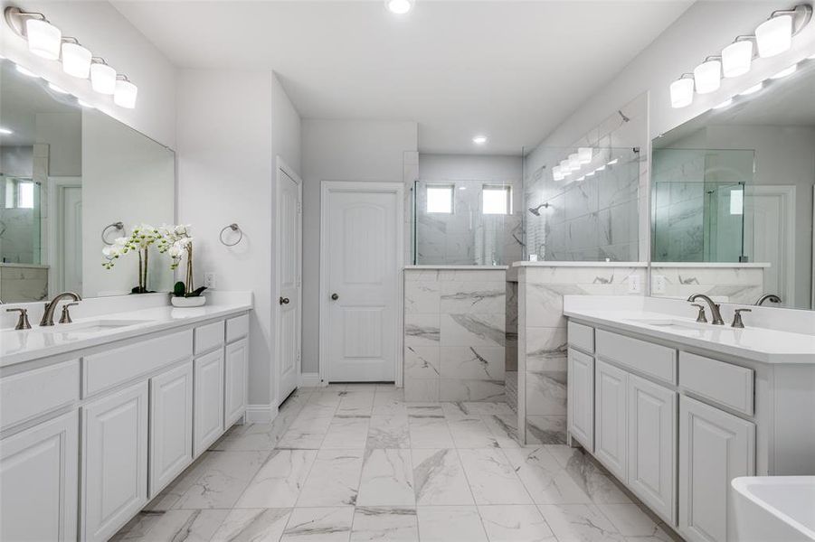 Furnished interior view inside a new home in , Royse City (Image 16).