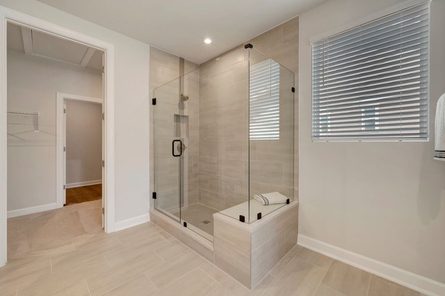 Representative furnished interior of a home built from the Aspen Creek by Tri Pointe Homes in Altis At Serenity | A 55+ Community, Fuquay Varina (Image 19).