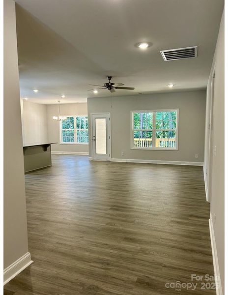Spacious, unfurnished interior of a new home in Crystal Village, Albemarle (Image 15).