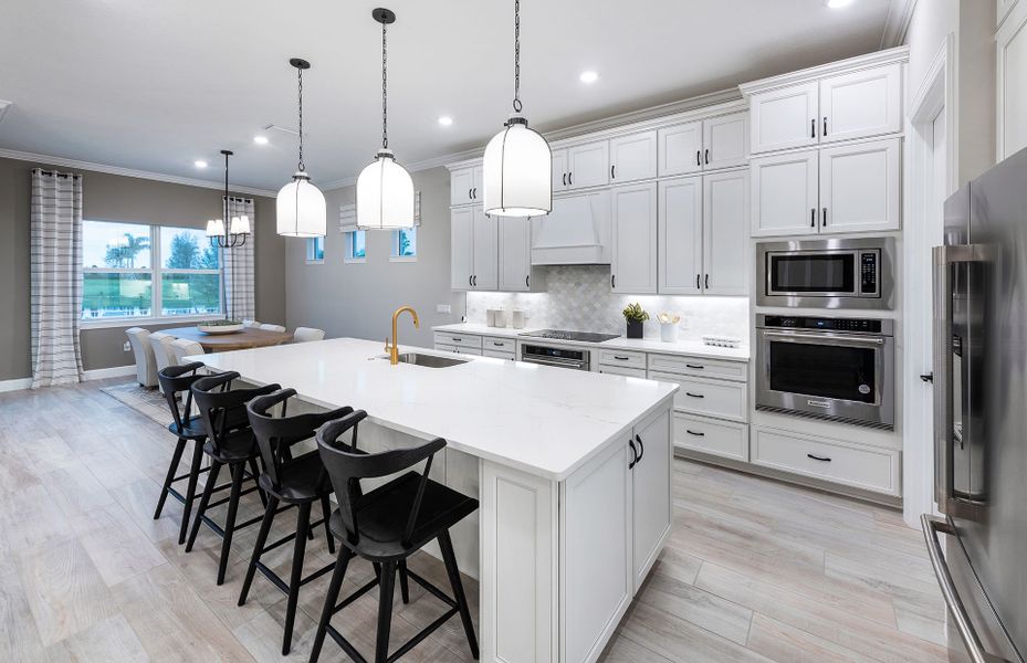 Furnished interior view inside a new home in Highpointe, Stuart (Image 13). Furnished interior view inside a new home in Highpointe, Stuart (Image 13).