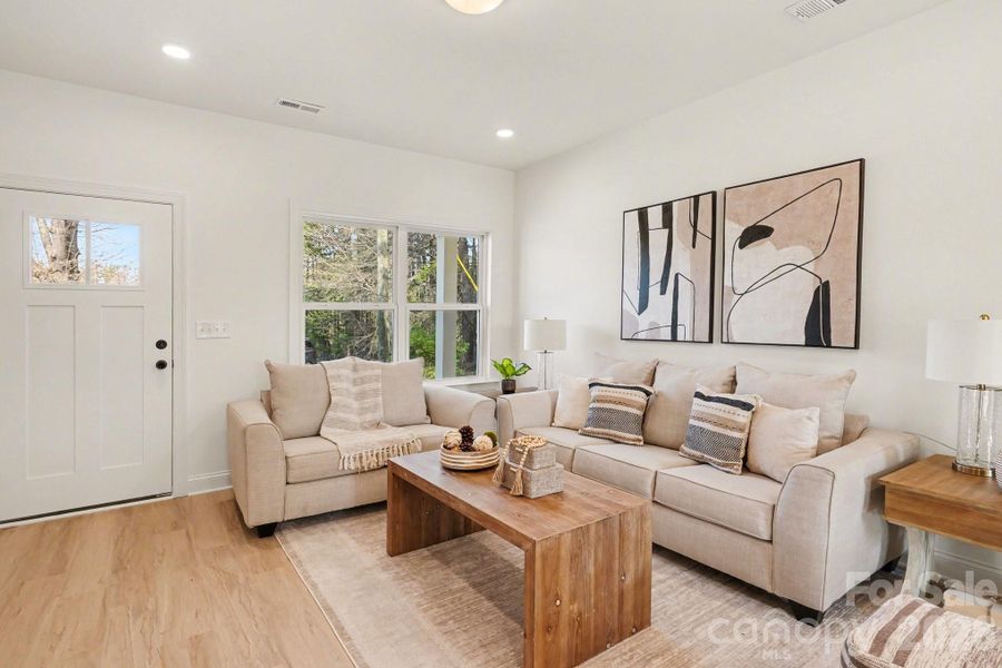 Furnished interior view inside a new home in , Kannapolis (Image 4). Furnished interior view inside a new home in , Kannapolis (Image 4).