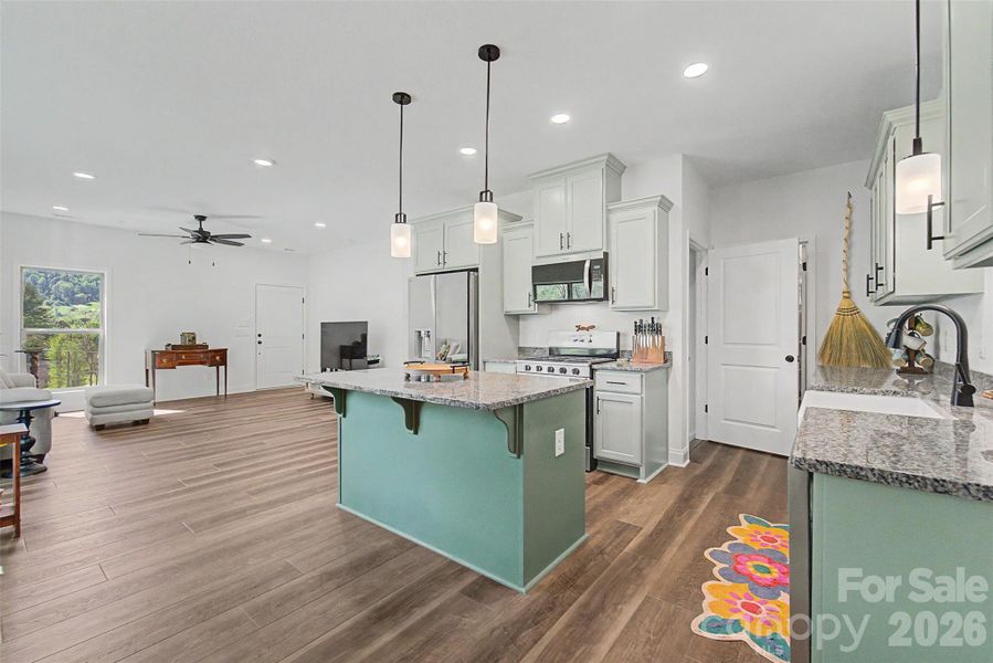 Furnished interior view inside a new home in , Waynesville (Image 5).