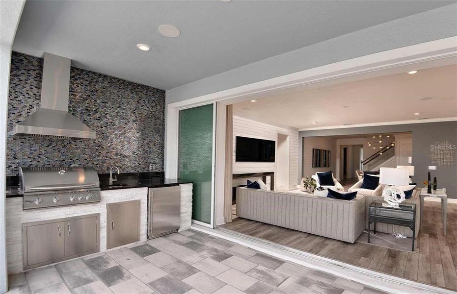 Furnished interior view inside a new home in Isles of Lake Nona, Orlando (Image 9).