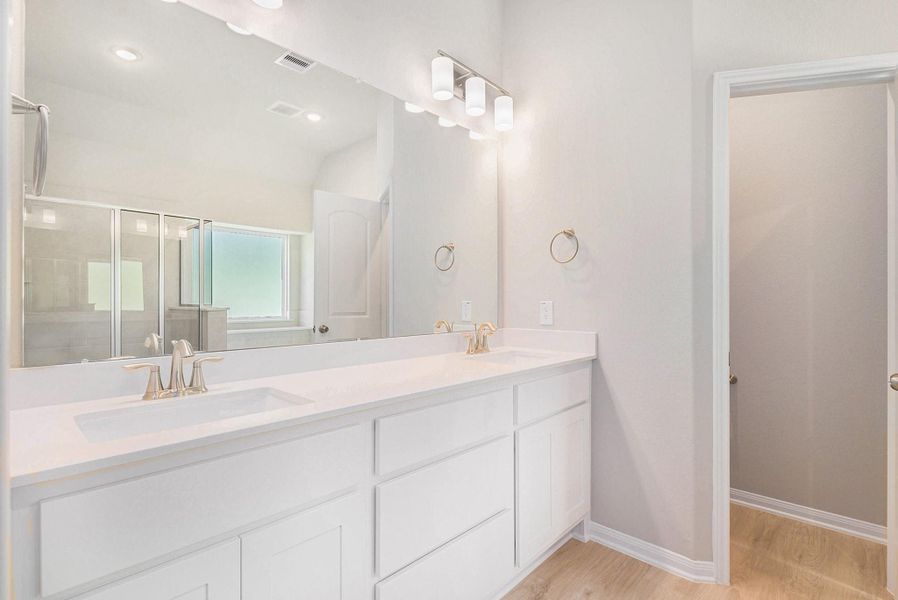 Furnished interior view inside a new home in , Bay City (Image 14).