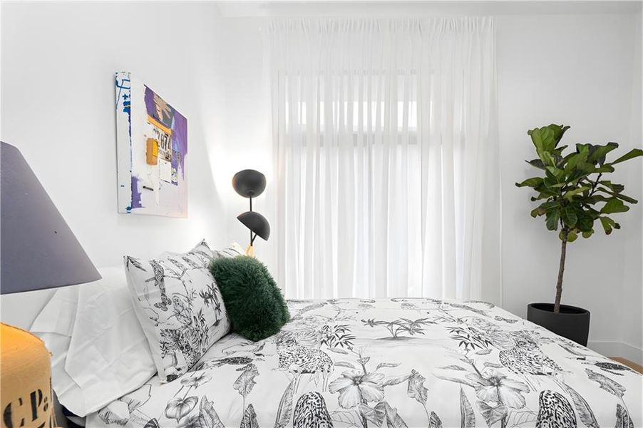 Furnished interior view inside a new home in , Atlanta (Image 27).