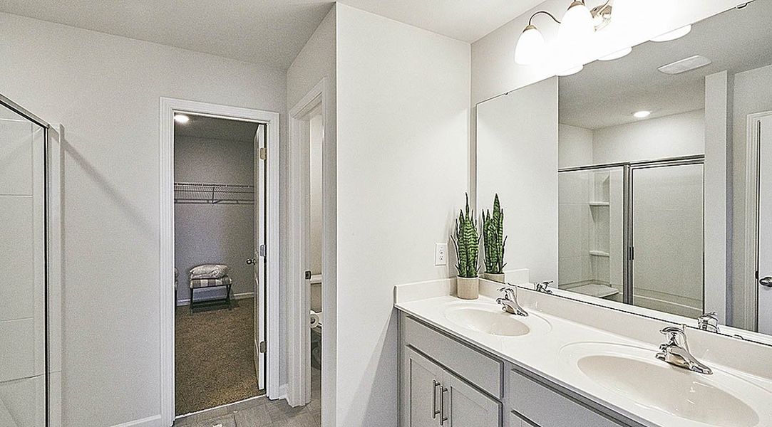 Representative furnished interior of a home built from the WILMINGTON by D.R. Horton in Cedar Oaks, Greensboro (Image 24). Representative furnished interior of a home built from the WILMINGTON by D.R. Horton in Cedar Oaks, Greensboro (Image 24).
