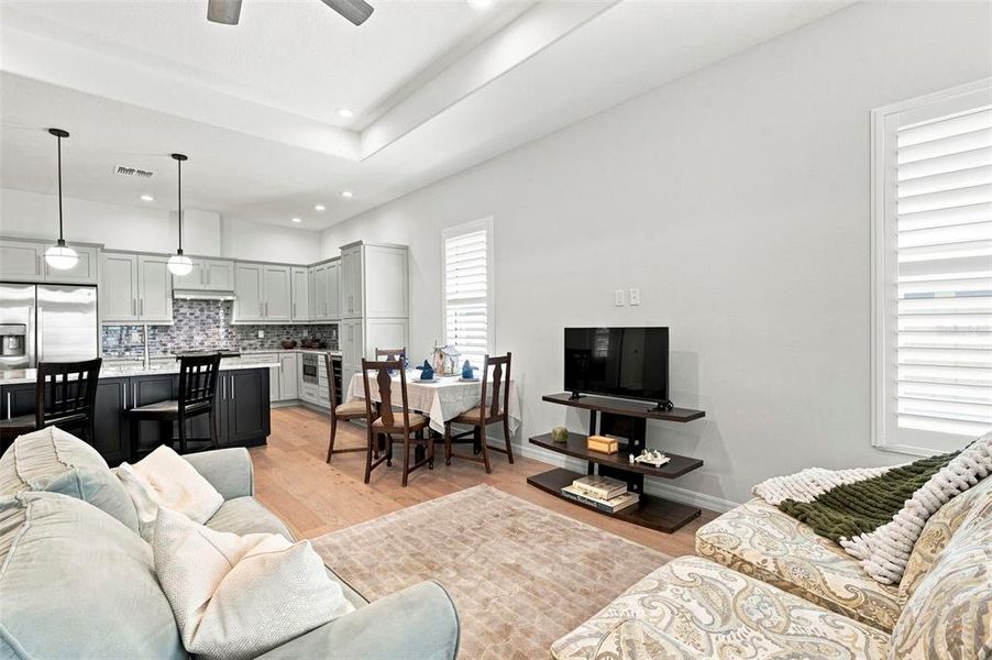 Furnished interior view inside a new home in , Dunedin (Image 8).