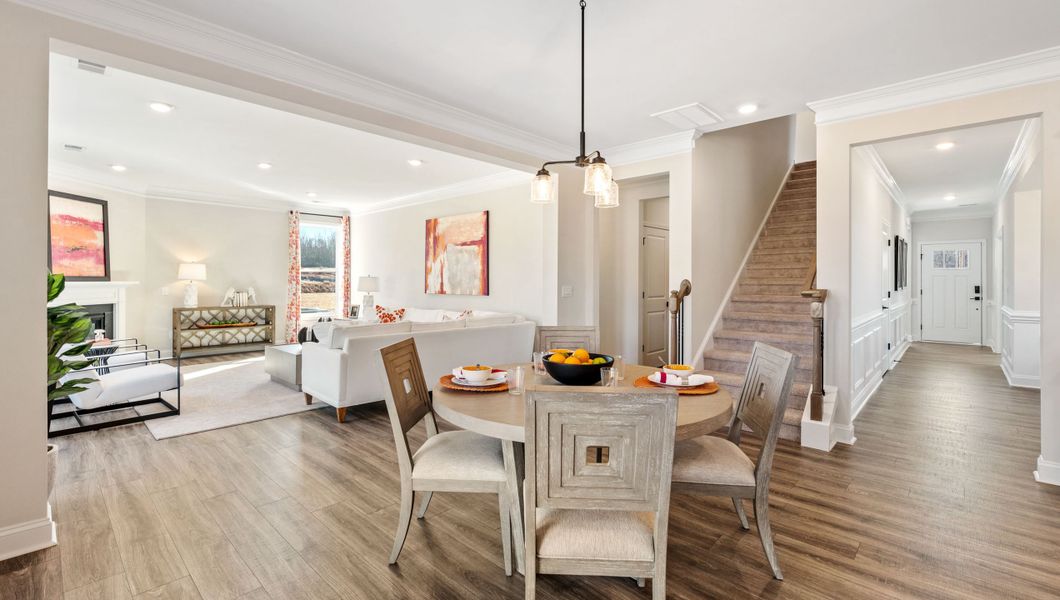 Furnished interior view inside a new home in Campbell Ridge, Piedmont (Image 14).