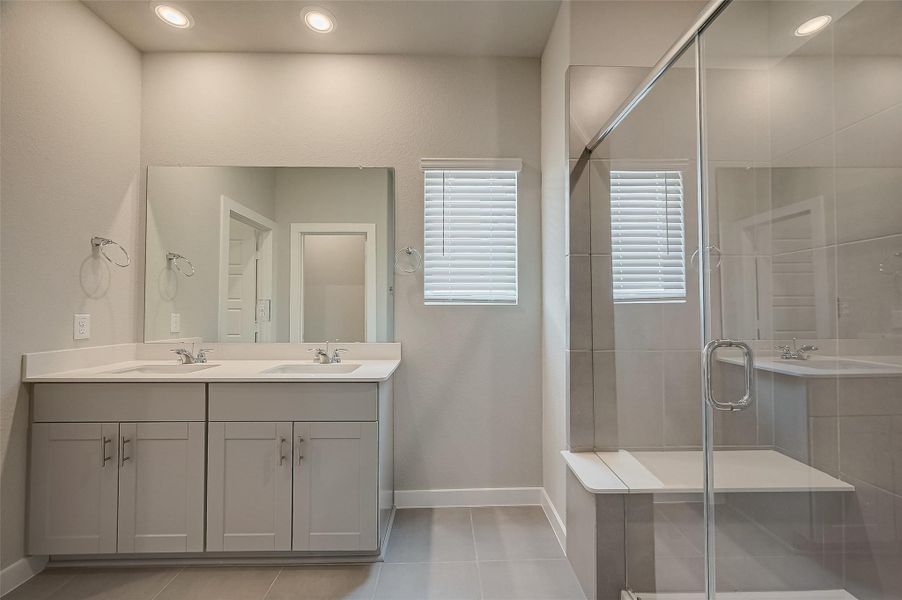 Furnished interior view inside a new home in McClendon Park Village, Houston (Image 17). Furnished interior view inside a new home in McClendon Park Village, Houston (Image 17).