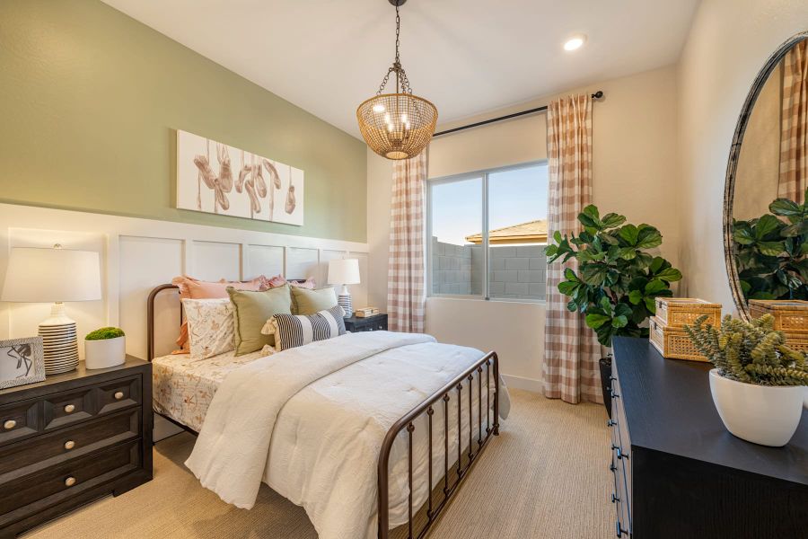 Representative furnished interior of a home built from the Mojave Plan 60-3 by Tri Pointe Homes in Abel Ranch, Goodyear (Image 15).