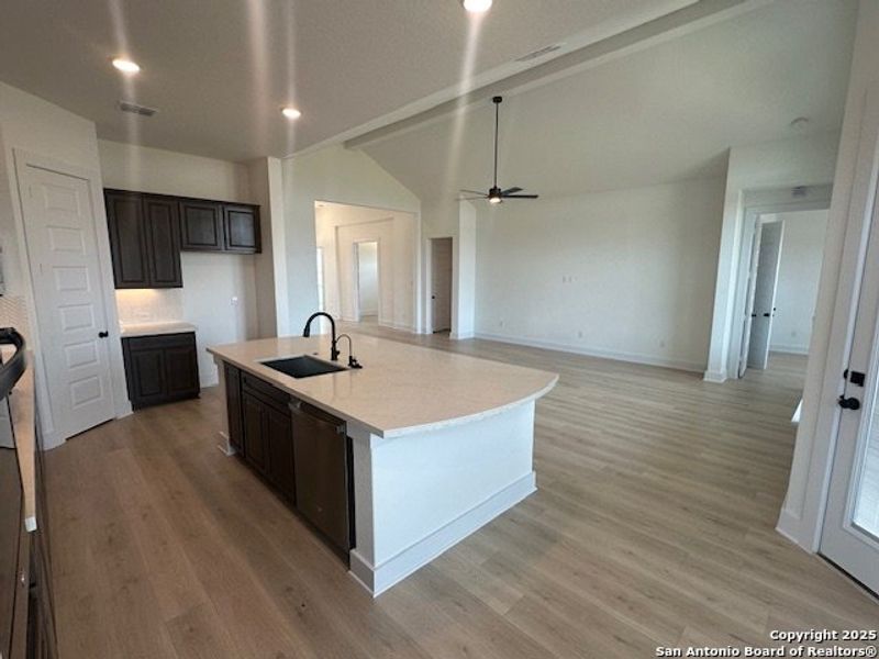 Furnished interior view inside a new home in Stillwater Ranch, San Antonio (Image 6).