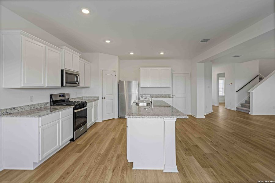 Furnished interior view inside a new home in , San Antonio (Image 8).
