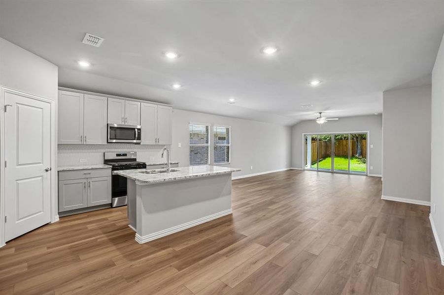 Furnished interior view inside a new home in Stella Hills, Denton (Image 13).