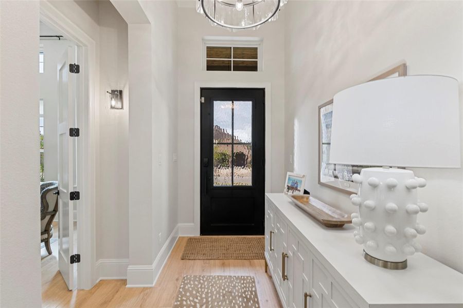 Furnished interior view inside a new home in , Bryan (Image 8). Furnished interior view inside a new home in , Bryan (Image 8).