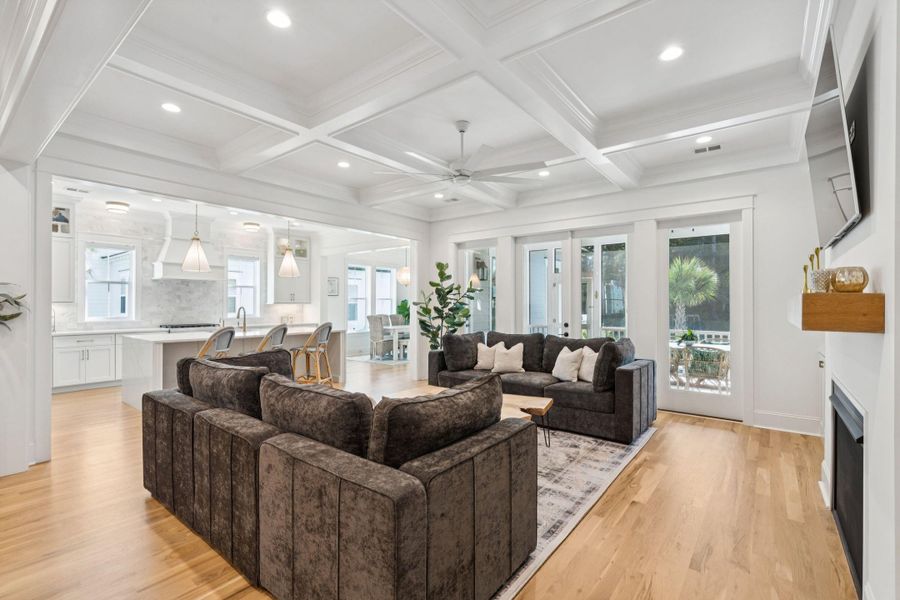Furnished interior view inside a new home in , Mount Pleasant (Image 34).