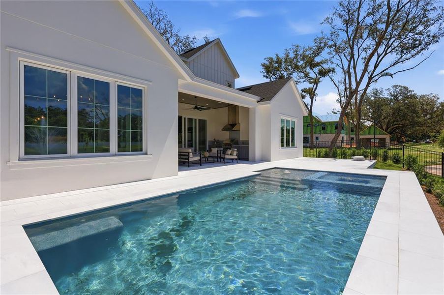 Exterior details and patio area of a home in , Winter Garden (Image 35). Exterior details and patio area of a home in , Winter Garden (Image 35).