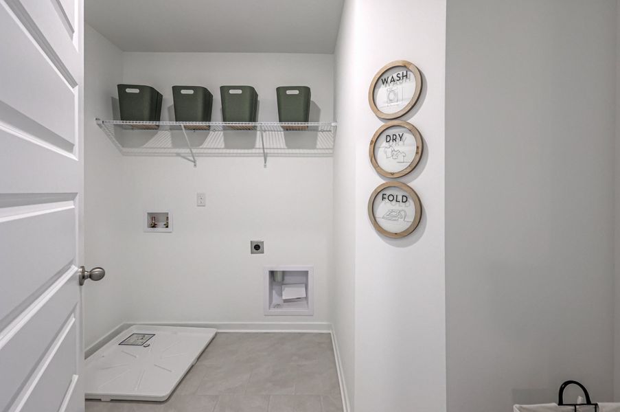 *Photo of example Model Home. Selections and finishes may vary.