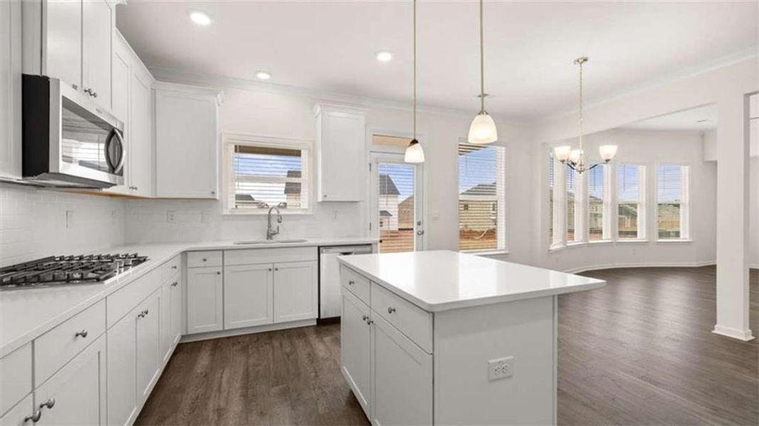 Furnished interior view inside a new home in The Gates at Pates Creek, Hampton (Image 5).