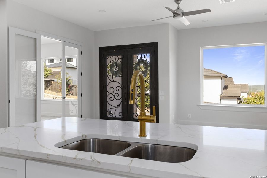 Close-up of interior finishes inside a home in , San Antonio (Image 19).
