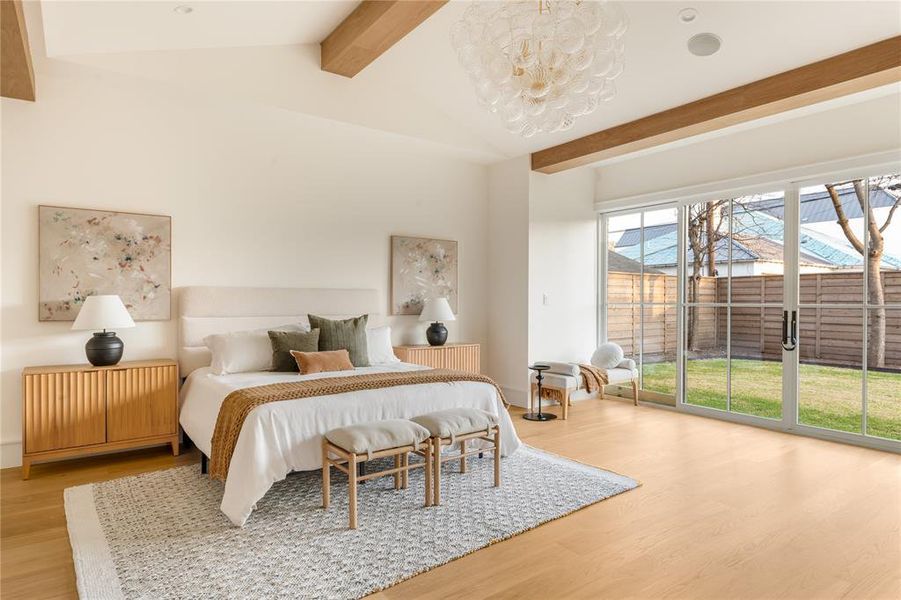 Furnished interior view inside a new home in , Dallas (Image 13).