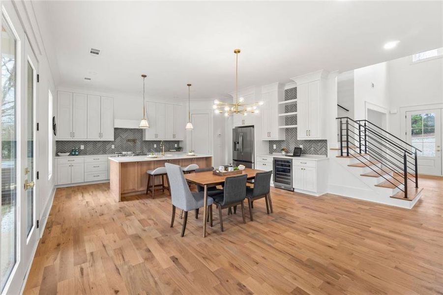 Furnished interior view inside a new home in , Social Circle (Image 36).