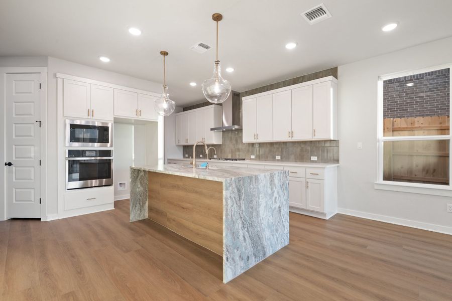 Furnished interior view inside a new home in Lariat, Liberty Hill (Image 11).