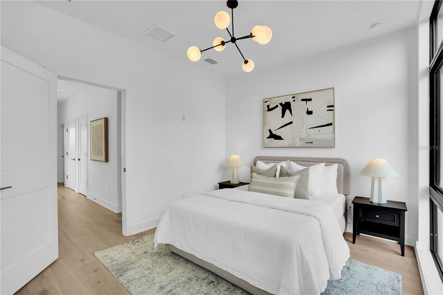 Furnished interior view inside a new home in , Tampa (Image 11).