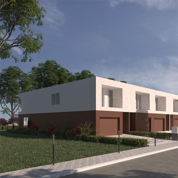 Exterior details and patio area of a home in , Orlando (Image 3). Exterior details and patio area of a home in , Orlando (Image 3).