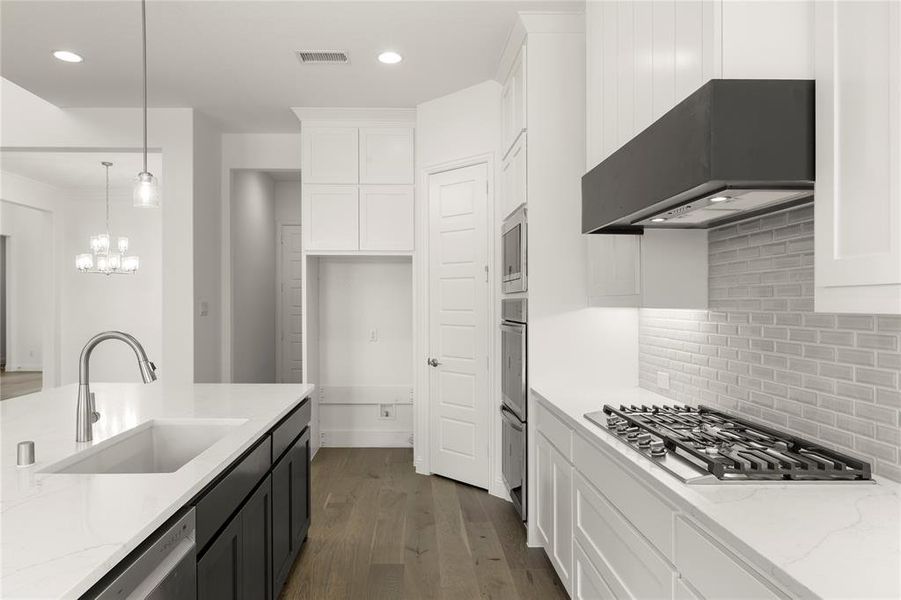 Furnished interior view inside a new home in Gideon Grove, Phase 2, Rockwall (Image 16). Furnished interior view inside a new home in Gideon Grove, Phase 2, Rockwall (Image 16).