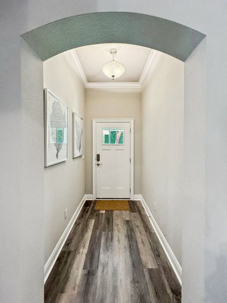 Representative unfurnished interior of a home built from the The Carlos by Herbst Homes in Doyle Hawkins Landing, Navarre (Image 19).