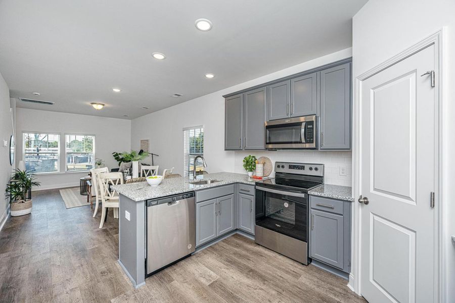 Furnished interior view inside a new home in , Charleston (Image 4).