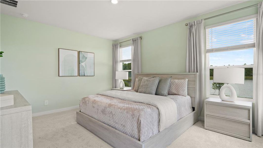 Furnished interior view inside a new home in , St. Cloud (Image 12).