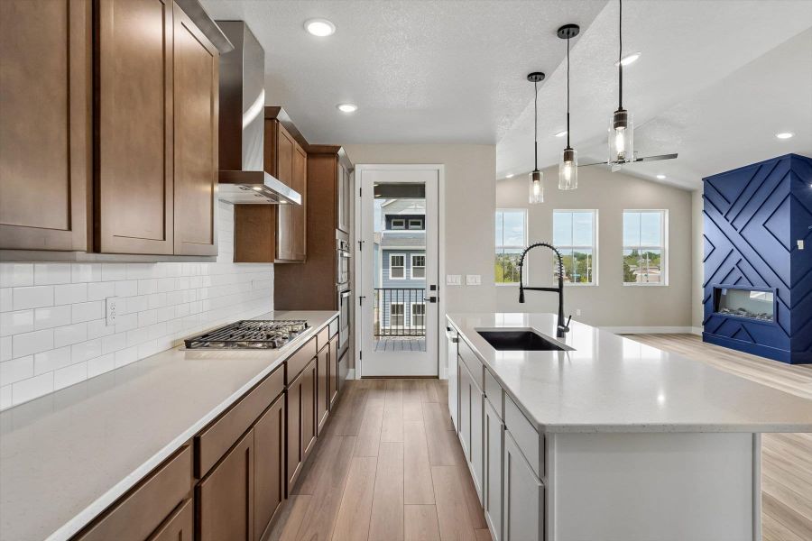 Furnished interior view inside a new home in Pony Park, Colorado Springs (Image 7).