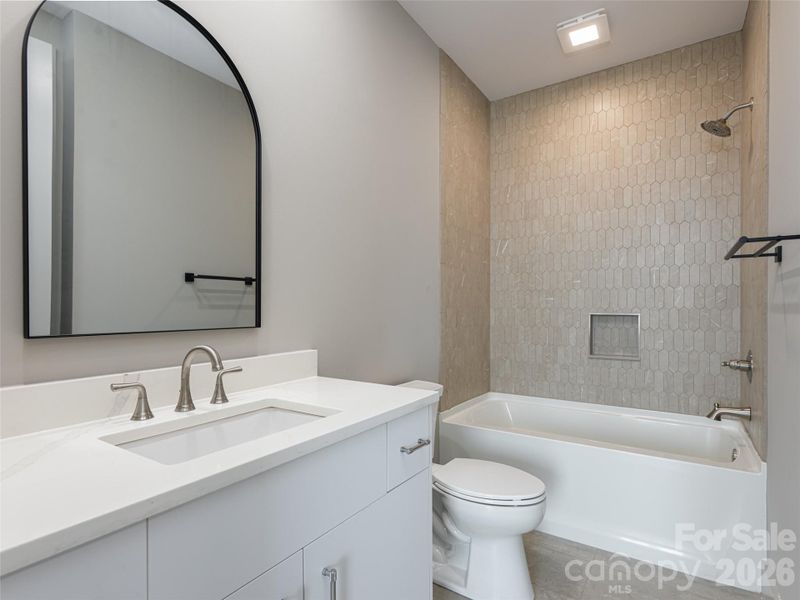 Furnished interior view inside a new home in , Hendersonville (Image 5).