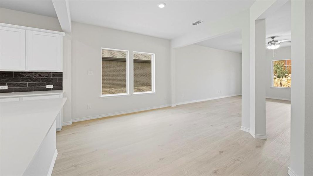 Spacious, unfurnished interior of a new home in Silverado, Aubrey (Image 19). Spacious, unfurnished interior of a new home in Silverado, Aubrey (Image 19).