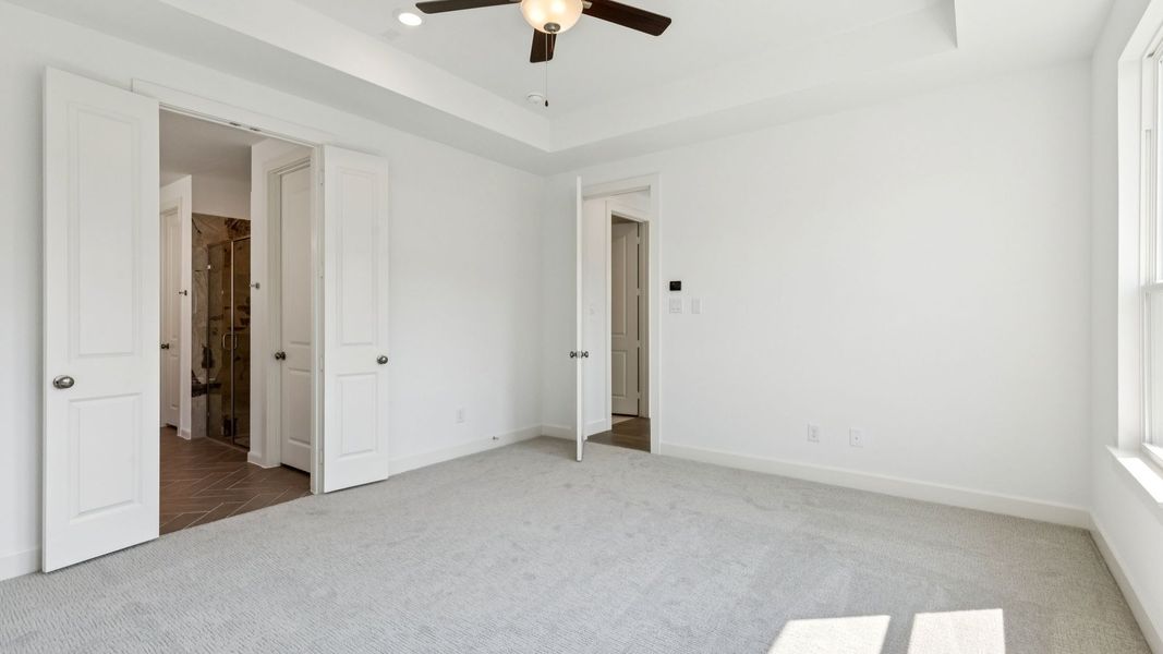 Representative unfurnished interior of a home built from the Tristan by Normandy Homes in Rainwater Crossing, Celina (Image 18).